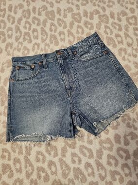 Madewell Relaxed Mid-Length Denim Shorts